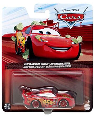 Cars 3 Tekli Karakter Araçlar Cactus Lightning McQueen HTX85