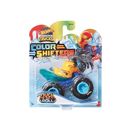 Hot Wheels Monster Trucks Color Shifters HGX06 HVH84 Duck'n Roll 