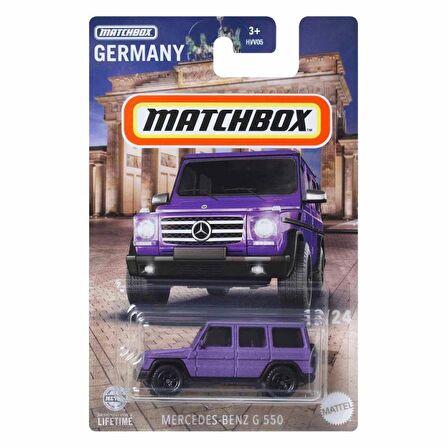 Matchbox GERMANY 1:64 Tekli Arabalar - MERCEDES-BENZ G 550 HVV37 - HVV05