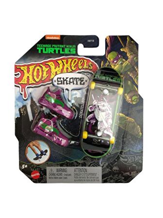 Hot Wheels Parmak Kaykay Donatello HMY18 HVK35 Lisanslı Ürün