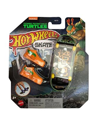 Hot Wheels Parmak Kaykay Michelangelo HMY18 HVK34 Lisanslı Ürün