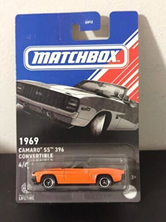 Matchbox Amerikan Cabrio Serisi - 1969 Camaro SS 396 Convertible 4/6