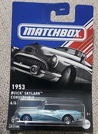 Matchbox Amerikan Cabrio Serisi - 1953 Buick Skylark Convertible 6/6