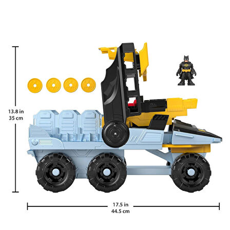 Imaginext DC Super Friends Dönüşebilen Bat Tank HVY04