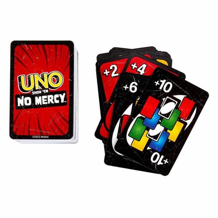 Mattel Games UNO No Mercy Kart Oyunu - Şimdiye Kadarki En Acımasız UNO