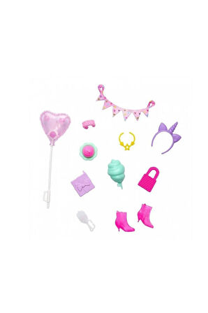 Barbie'nin Moda Aksesuarları Paketleri Fashion Accessories