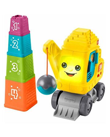 Fisher Price Sesli ve Işıklı Eğitici Vinç HWY62