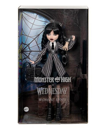 MONSTER HIGH WEDNESDAY ADDAMS OKUL ÜNİFORMALI  HXJ04