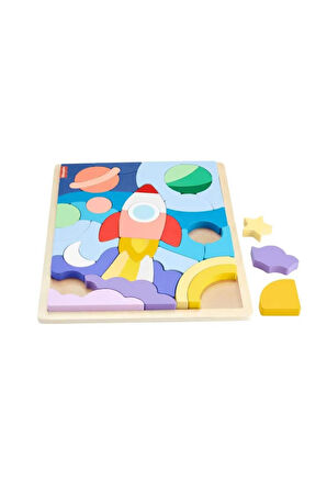 Fisher-Price® Ahşap Uzay Yapboz | HXY42