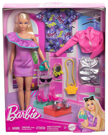 Barbie Moda Bebek Kıyafet ve Aksesuarları HYT61