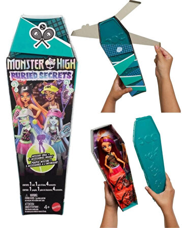 Monster High Gizemli Sırlar 4 - Tenis Kortu Serisi Sürpriz Paket HYV64
