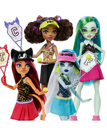 Monster High Gizemli Sırlar 4 - Tenis Kortu Serisi Sürpriz Paket HYV64
