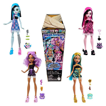 Monster High Gizemli Sırlar Havalı Pijama Partisi Serisi HYV64