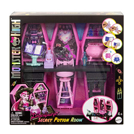 Monster High Draculaura nın Gizemli İksirler Odası JBF15