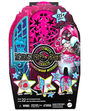 Monster High Skulltimate Secrets Hauntlywood Gizemli Catty Noir Bebek JBG82