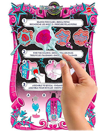 Monster High Skulltimate Secrets Hauntlywood Gizemli Catty Noir Bebek JBG82