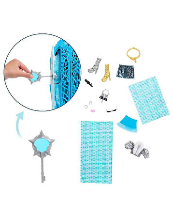 Monster High Skulltimate Secrets Hauntlywood Gizemli Frankie Stein Bebek JBG81