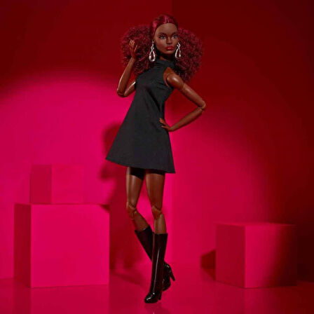 JBH75 Barbie Basics İkonik Koleksiyon Bebekler - Zenci
