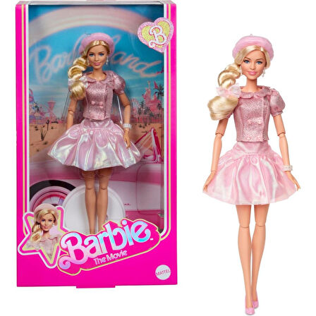 The Movie Pink Beret - Pink Puffy Elbise JBJ53 2025