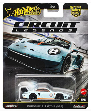 Hot Wheels Premium Cırcuit Legends Porsche 911 GT3 R (992) FPY86 JBK65