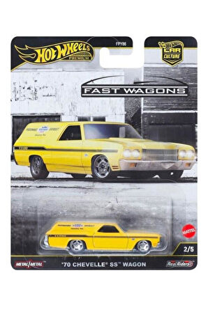 Hot Wheels Premium Fast Wagons 70 Chevelle SS Wagon  FPY86 JBK67