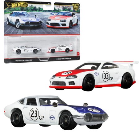 Hot Wheels Car Culture Premium Arabalar 2’li Toyota 2000GT ve Toyota Supra JBL03