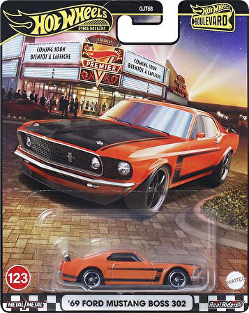 Hot Wheels Premium '69 Ford Mustang Boss 302 GJT68 JBL20