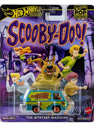 HOT WHEELS Premium Pop Culture Scooby-Doo The Mystery Machine 1:64 Ölçek