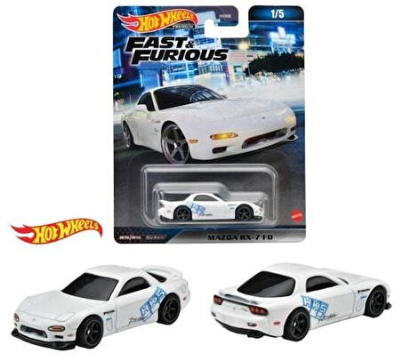 Hot Wheels Premium Fast & Furious Mazda RX-7 FD HNW46 JBL93