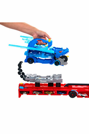 Hot Wheels Ultimate Dual Dragon Transporter JBM72