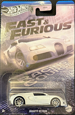 Hot Wheels Silver Series Fast & Furious Bugatti Veyron JBY43