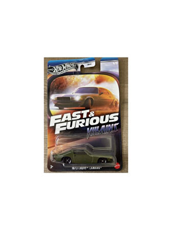Hot Wheels Fast And Furious Villains - 1973 Chevy Camaro- HNR88/JBY37