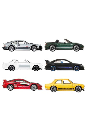 1:64 Hot Wheels Japon Temalı 6’lı Araba Seti JBY77