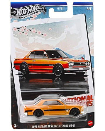 Hot Wheels Silver Series 1971 Nissan Skyline HT 2000 GTR JBY89