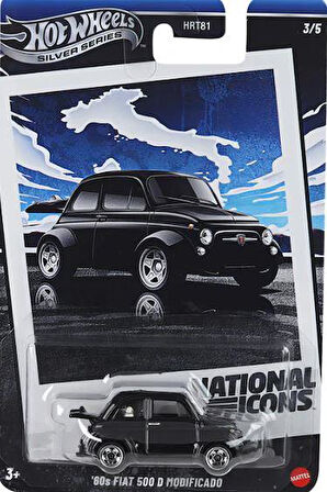 Hot Wheels 60S Fiat 500 D Modificado HRT81 JBY88