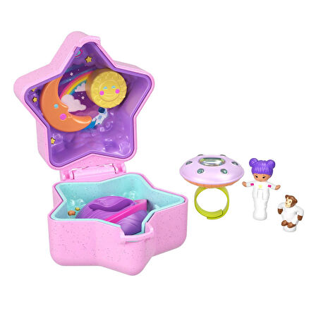 Polly Pocket Yüzük Kutusu Oyun Seti JCB24-JCB25