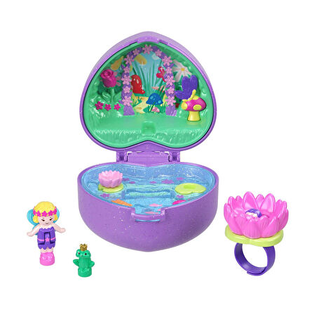 Polly Pocket Yüzük Kutusu Oyun Seti JCB24-JCB26