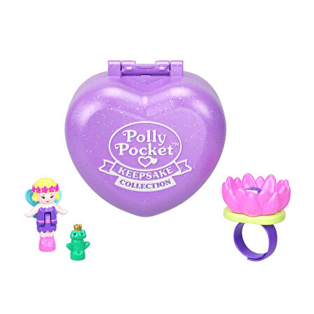 Polly Pocket Yüzük Kutusu Oyun Seti JCB24-JCB26