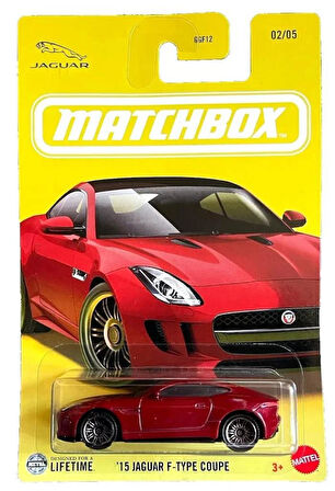 Matchbox  Temalı Arabalar - 15 JAGUAR F-TYPE COUPE JCG52