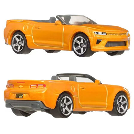 Matchbox  Temalı Arabalar - 16 CHEVY CAMARO COVERTIBLE JCG55