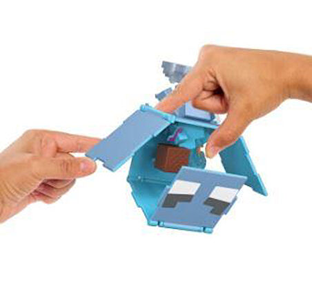 Minecraft Flippin Figs Magıc Mobs 2 in 1 HTL43 JCN23