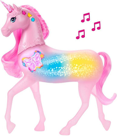 Barbie Sparkle Lıghts Unicorn JCP78