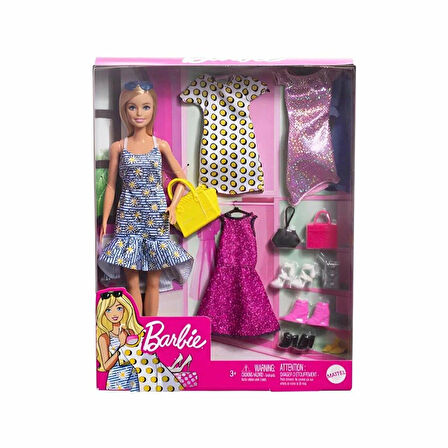 Barbie Mode Bebeği ve Aksesuarları JCR80