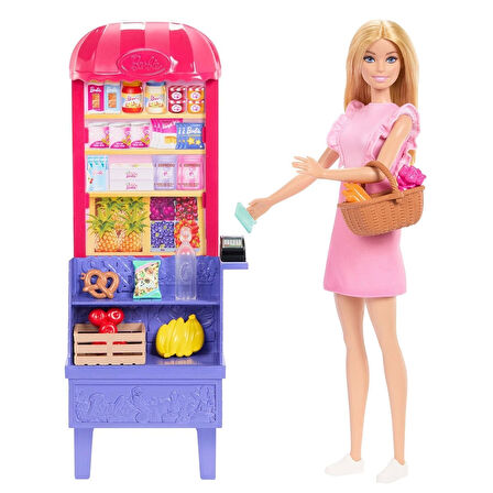 JCT05 Malibu Market Barbie ve Oyun Seti Barbie and Teresa Recipe for Friendship