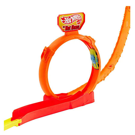 Hot Wheels Action Hot Ones Gravity Drop Toy Vehicle Track JCX69