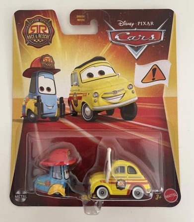 Disney Pixar Cars Race & Rescue Luigi & Guido 2’li Metal Die Cast Set 3+