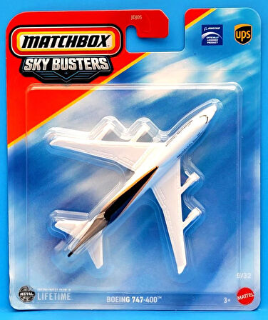 Matchbox Skybusters BOEING 747-400 JCN03