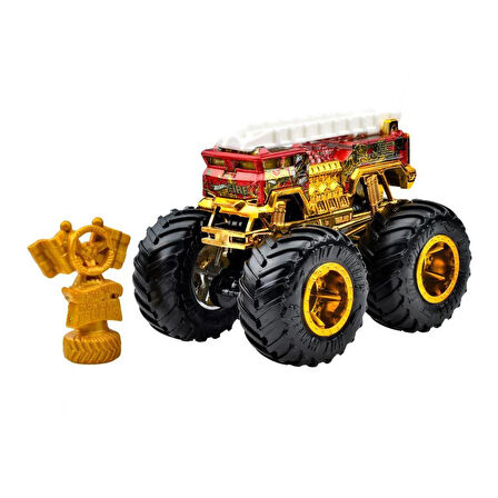 JDV96 Monster Trucks BIG FOOT TROPHY ŞAMPİYONLARI TEKLİ ARABA - 5 ALARM JDW00