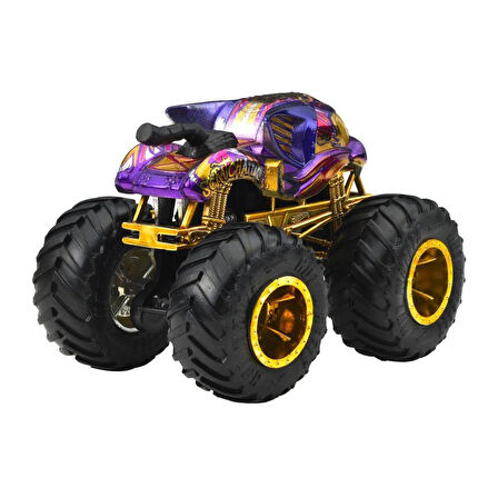 Hot Wheels JDV96 Monstr Trucks BIG FOOT TROPHY ŞAMPİYONLARI TEKLİ ARABA - Scratch Attack JDW04