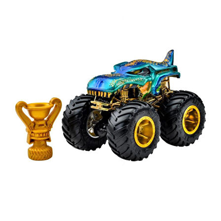 JDV96 Monster Trucks BIG FOOT TROPHY ŞAMPİYONLARI TEKLİ ARABA - MEGA-WREX JDW01